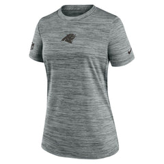 Carolina Panthers Women's Sideline Velocity Dri-FIT T-Shirt - Gray for sale