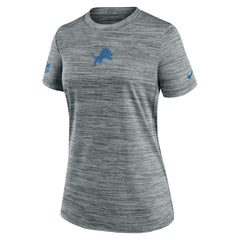 Detroit Lions Women's Sideline Velocity Dri-FIT T-Shirt - Gray online