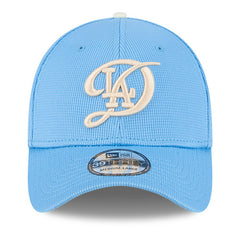 Los Angeles Dodgers City Connect Batting Practice 39THIRTY Flex Hat Light Blue