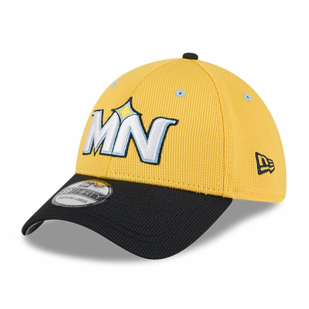 Minnesota Twins City Connect Batting Practice 39THIRTY Flex Hat Yellow/Black