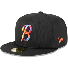 Baltimore Orioles City Connect Batting Practice 59FIFTY Fitted Hat Black