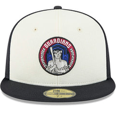 Cleveland Guardians City Connect Batting Practice 59FIFTY Fitted Hat Navy/White