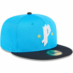 Philadelphia Phillies City Connect Batting Practice 59FIFTY Fitted Hat Neptune Blue/Navy