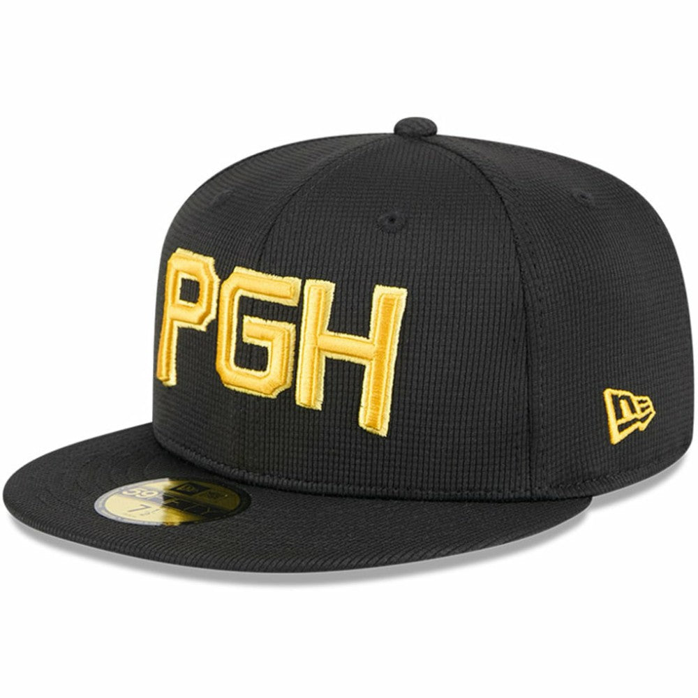 Pittsburgh Pirates City Connect Batting Practice 59FIFTY Fitted Hat Black