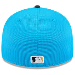 Philadelphia Phillies City Connect Batting Practice Low Profile 59FIFTY Fitted Hat Neptune Blue/Navy