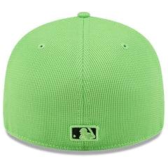 Tampa Bay Rays City Connect Batting Practice Low Profile 59FIFTY Fitted Hat Neon Green