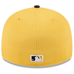 Minnesota Twins City Connect Batting Practice Low Profile 59FIFTY Fitted Hat Yellow/Black