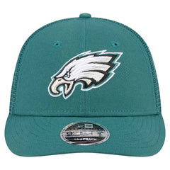 Philadelphia Eagles New Era Low Profile 9FIFTY Snapback Hat - Midnight Green on sale