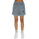Dallas Cowboys New Era Women's Sport Classics Mesh Shorts - Silver/Navy sale
