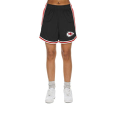 Kansas City Chiefs New Era Women's Sport Classics Mesh Shorts - Black/Red outlet