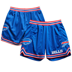 Buffalo Bills Chalk Line Court Shorts - Royal/Red on sale