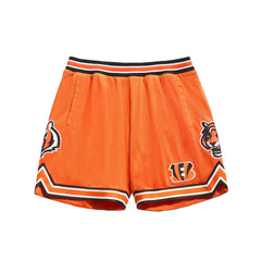 Cincinnati Bengals Chalk Line Court Shorts - Orange/Black outlet