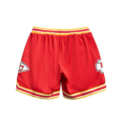 Kansas City Chiefs Chalk Line Court Shorts - Red/Gold for sale