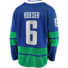 Brock Boeser Vancouver Canucks Fanatics Breakaway Jersey - Blue Jerseys