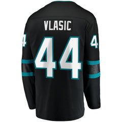 Marc-Edouard Vlasic San Jose Sharks Fanatics Breakaway Jersey - Black Jerseys