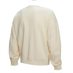 Dallas Stars Mitchell & Ness Women's Logo 3.0 Pullover Sweatshirt - Cream Sweatshirts