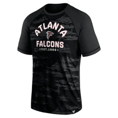 Atlanta Falcons Hail Mary Raglan T-Shirt - Black for sale