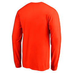 Cleveland Browns Team Arc Knockout Long Sleeve T-Shirt - Orange online