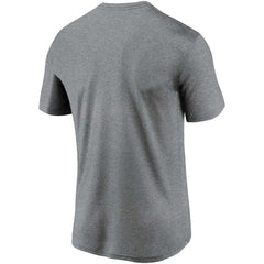 New Orleans Saints Legend Wordmark T-Shirt - Heather Gray on sale