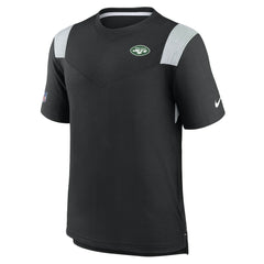 New York Jets Sideline Tonal Logo Performance Player T-Shirt - Black outlet
