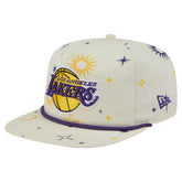 Los Angeles Lakers Lunar Golfer Snapback Hat - Cream discount