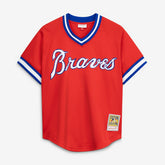 Dale Murphy Atlanta Braves Cooperstown Collection Mesh Batting Practice Jersey Red