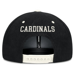 St. Louis Cardinals Pro Corduroy Structured Snapback Hat Black