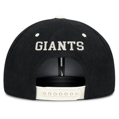 San Francisco Giants Pro Corduroy Structured Snapback Hat Black