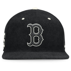 Boston Red Sox Pro Corduroy Structured Snapback Hat Black