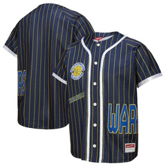 Golden State Warriors x DANNIJO Women's Fashion Baseball Jersey sale - Blue cheap