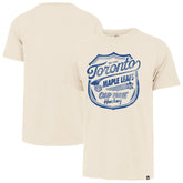 Toronto Maple Leafs '47 Poke Check Franklin T-Shirt - Cream T-shirts