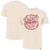 Detroit Red Wings '47 Poke Check Franklin T-Shirt - Cream T-shirts