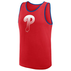 Philadelphia Phillies Logo Athletic Unmatched Success Tank Top Red