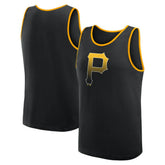 Pittsburgh Pirates Logo Athletic Unmatched Success Tank Top Black