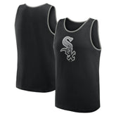 Chicago White Sox Logo Athletic Unmatched Success Tank Top Black