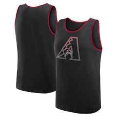 Arizona Diamondbacks Logo Athletic Unmatched Success Tank Top Black