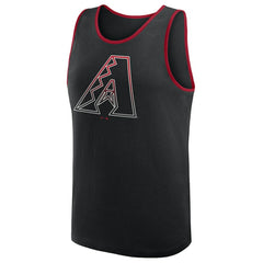 Arizona Diamondbacks Logo Athletic Unmatched Success Tank Top Black