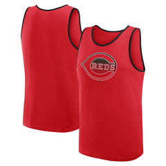 Cincinnati Reds Logo Athletic Unmatched Success Tank Top Red