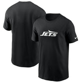 New York Jets Primetime Logo Essential T-Shirt - Black sale
