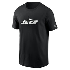 New York Jets Primetime Logo Essential T-Shirt - Black sale