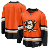 Anaheim Ducks Fanatics Home Breakaway Jersey - Orange Jerseys