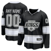 Los Angeles Kings Fanatics Home Breakaway Custom Jersey - Black Jerseys