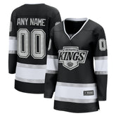 Los Angeles Kings Fanatics Women's Home Breakaway Custom Jersey - Black Jerseys