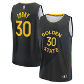 Stephen Curry Golden State Warriors Youth Fast Break Replica Player Jersey sale - Statement Editi- Black outlet
