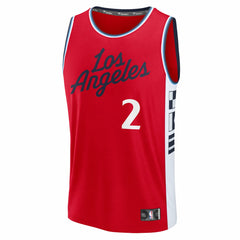 Kawhi Leonard LA Clippers Youth Fast Break Replica Player Jersey - Statement Edition - Red cheap