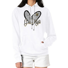 Vegas Golden Knights G-III 4Her by Carl Banks Women's Animal Print Heart Fleece Pullover Hoodie - White Hoodies