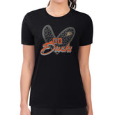 Anaheim Ducks G-III 4Her by Carl Banks Women's Super-Slim Fit Lightweight Animal Print Heart T-Shirt - Black T-shirts