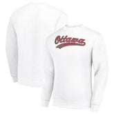 Ottawa Senators Starter Tailsweep City Pullover Sweatshirt - White Sweatshirts