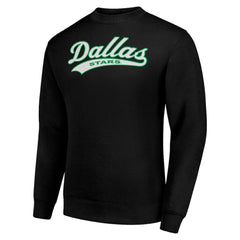 Dallas Stars Starter Tailsweep City Pullover Sweatshirt - Black Sweatshirts