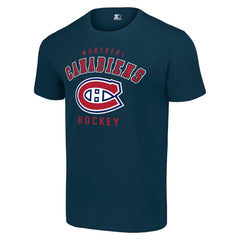 Montreal Canadiens Starter Logo T-Shirt - Navy T-shirts